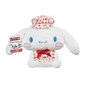 Sanrio Cinnamoroll Heart Pattern Plush Toy Hello Kitty and Friends Collection - Picture 1 of 4