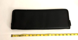 Brook’s Brothers Travel Neck Tie Case Pebbled Black Soft Faux Leather
