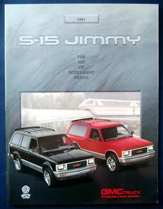 Prospekt brochure 1991 GMC S-15 Jimmy  (USA) - Bild 1 von 2