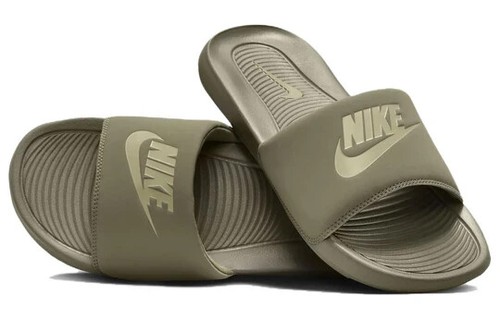 Sandali Nike SLIDES Victori One donna slide verde esercito taglia 10 nuovi con etichette