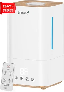 4L Air Humidifier with 360° Rotatable Nozzle and Oil Diffuser for Kids Bedroom - Picture 1 of 12