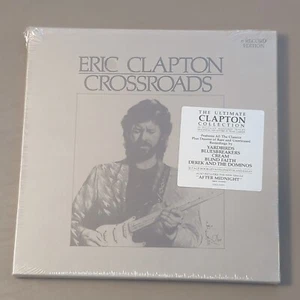 ERIC CLAPTON: CROSSROADS. NEW SEALED. 1988 ORIGINAL 6 LP BOX SET W/ HYPE STICKER - Picture 1 of 15