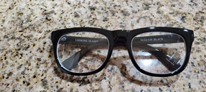 Looking Glass 1050 Black 56-22-150 Full Rim Eyeglasses Frames Only, new other - Picture 1 of 6