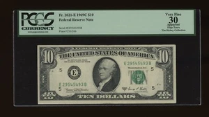 DBR 1969-C $10 FRN Richmond Fr. 2021-E PCGS App 30 Serial E29545493B - Picture 1 of 2