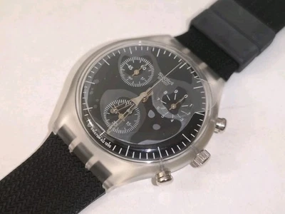 SWATCH Chrono Sck111 Lavagna 1996 Atlanta Olimpic COME NUOVO-MAI INDOSSATO-F24 - Immagine 1 di 4