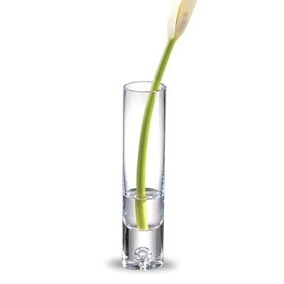 Jarrón Galaxy Bud - Centro de mesa de vidrio de plomo-cristal de 8,5” decoración Foto 1 de 4