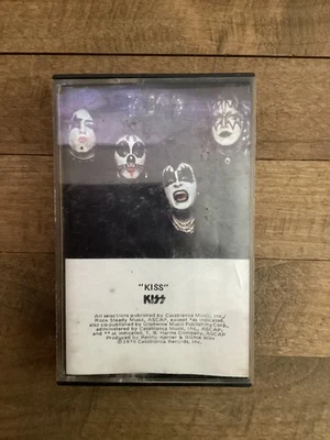 Rare -  Kiss “Kiss” Cassette Tape - Original 1974 Issue - Image 1 of 4