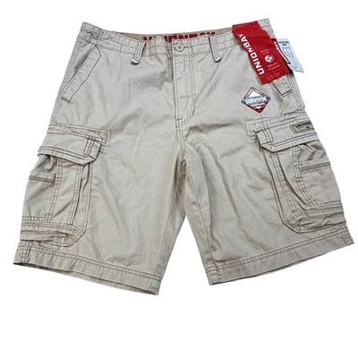 Pantalones Cortos de Carga Unionbay Vintage Para Hombre 36 Caqui Survivor Utilidad Algodón Bolsillos Foto 1 de 4