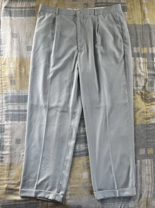 Syllables Light Blue Zipper Dress Pant's Men's - Picture 1 of 18