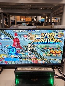 King Of The Monsters Neo Geo MVS SNK 100% AUTHENTIC - TESTED *SECURITY SEAL*