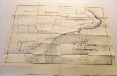 MAPA DE PESQUISA IMOBILIÁRIA 1879 - WALTER EASTON FARM & EASTON POINT - MIDDLETOWN, RI - Imagem 1 de 4