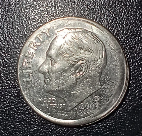 2003 OFF CENTER ERROR Roosevelt Dime #126 Cover