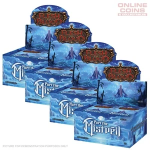 Flesh and Blood TCG - Part the Mistveil - SEALED CASE of 4 Booster Boxes - Picture 1 of 3