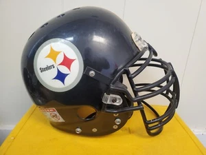 Vtg pittsburgh steelers FULL SIZE Bike Helmet Football - Picture 1 of 9