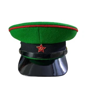 KGB USSR Soviet Russian Officer Military Visor Cap Hat Replica All Size Availabl - Picture 1 of 4