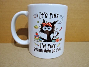 1=NEW=2 PICTURE==IM FINE MUG==11OZ=WHITE=GLOSSY=GREAT GIFT=SEE PICTURES. - Picture 1 of 5