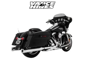 Vance & Hines Eliminator 400 Slip-On Mufflers For 95-16 Harley Davidson Touring - Picture 1 of 2