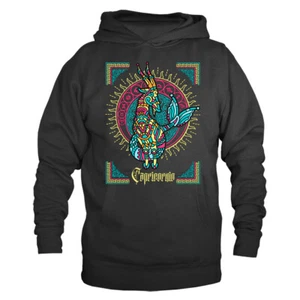 Sudadera con Capucha Gráfica Astrológica Horóscopo Signo del Zodiaco Capricornio - Imagen 1 de 10
