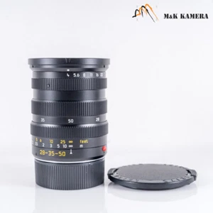 Leica Tri-Elmar-M 28-35-50mm/F4.0 E55 Asph Black Lens Yr.1999 Germany #10706 - Picture 1 of 9