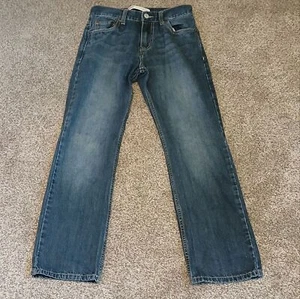 Levi's 514 Straight Leg Denim Jeans Boys Size 14 Regular - Picture 1 of 5