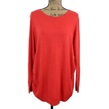 NWT Isabel Maternity Womens sz XL Sweater Solid Red Long Sleeve Pullover