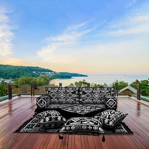 Sitzkissen, Terrassen-Palettensofa, Orientalische Sitzecke, Orientalisches Sofa - Bild 1 von 2