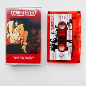Cowboy Bebop Soundtrack Cassette Tape Red Limited Edition Box Japanese Songs - Picture 1 of 1