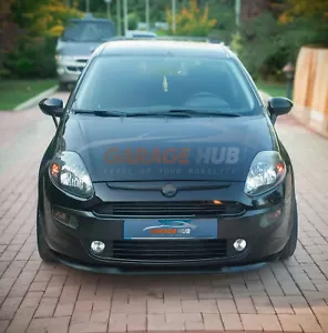 LAMA FRONTALE FIAT PUNTO EVO GRANDE PUNTO PARAURTI SPLITTER SPOILER ANTERIORE. - Imagen 1 de 8