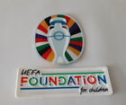 2024 UEFA Euro 2024 Pokal + Foundation Patch neu