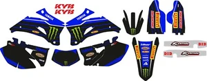 Grafikkit Yamaha WR250F WRF 250 450 2008 2009 2010 2011 2012 AUFKLEBER - Bild 1 von 1