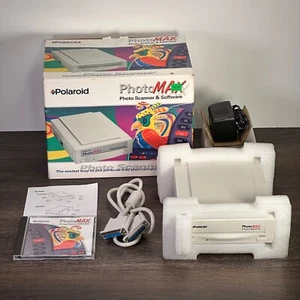 Polaroid Photo Max Photo Scanner & Software Complete NEW OPEN BOX - Picture 1 of 18
