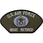 US Air Force Master Sergeant MSGT ausverkauft Patch Aufbügeln Aufnähen besticktes Abzeichen