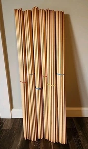New Old Stock POC Cedar Arrow Shafts 31" - Spines & Weights Mixed- Lot Of 100 - Picture 1 of 11
