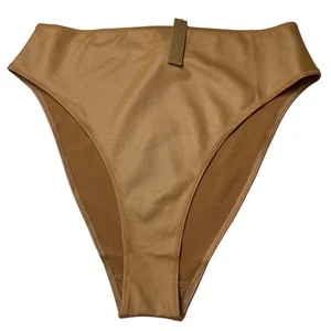 Calzoncillo SKIMS Wet Jersey Cintura Alta Ocre XL - Imagen 1 de 12