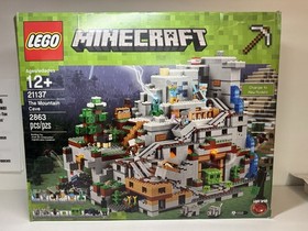 LEGO Minecraft 21137 The Mountain Cave OPEN BOX SEALED CONTENT (OPEN: 1,2,3)