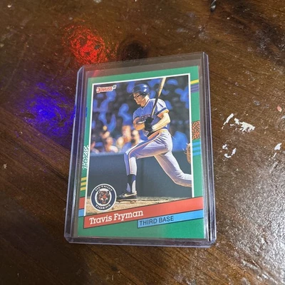 1991 Donruss Travis Fryman #768 Detroit Tigers - Image 1 of 2