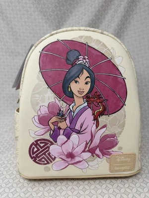 Mini mochila Mushu Loungefly Disney Mulan Sombrilla tema candente Foto 1 de 4