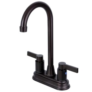 Kingston Brass KB849.NDL NuvoFusion 1.8 GPM Standard Bar Faucet - Bronze - Picture 1 of 6
