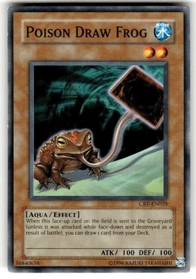 Yu-Gi-Oh! Poison Draw Frog CRV-EN028 Cybernetic Revolution - Image 1 of 2