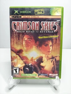 CRIMSON SKIES High Road to Revenge 2003 XBOX Original Game Manual - Picture 1 of 6