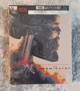 The Terminator 4K Steelbook Limited Edition US Region (Brand New Sealed) - Picture 1 of 2
