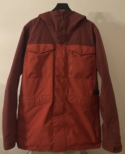 Burton Breach Jacket Snowboarding Men’s XL Orange Excellent Condition - Picture 1 of 20