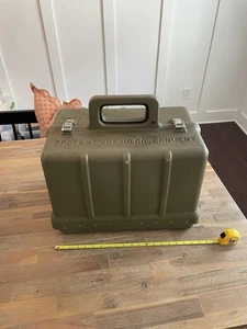 Vintage US Government Military Aircraft Maintenance Toolbox With Foam Insert - Picture 1 of 14