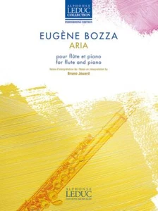Aria Eugène Bozza Flute and Piano Book and Part(s) Alphonse Leduc - Picture 1 of 1