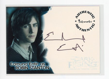 EDMUND ENTIN ROBIN STANTON 2007 Inkworks The Dark is Rising A-EE AUTO AUTOGRAPH