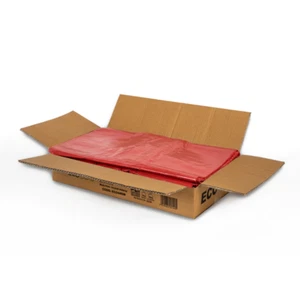 RED BIN BAGS MEDIUM DUTY CHSA REFUSE SACKS 10kg 70L BAGS 200 Box - Picture 1 of 1