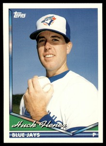 1994 Topps #39 Huck Flener Toronto Blue Jays Rookie