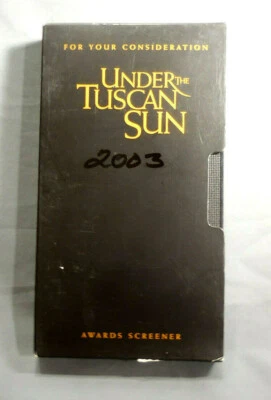 Under The Tuscan Sun VHS For Your Consideration Academy Award 2003 FYC Schedule - Image 1 of 4