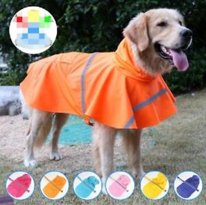 RAIN COATS for DOGS Dog Rain Jackets with Reflective Strips Choose Size & Color