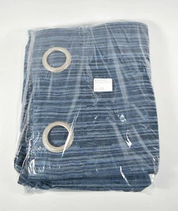 Neu ohne Etikett Brielle Home Hyde Park blau Ösen oben Vorhang Panel 84" x 52" - Bild 1 von 2